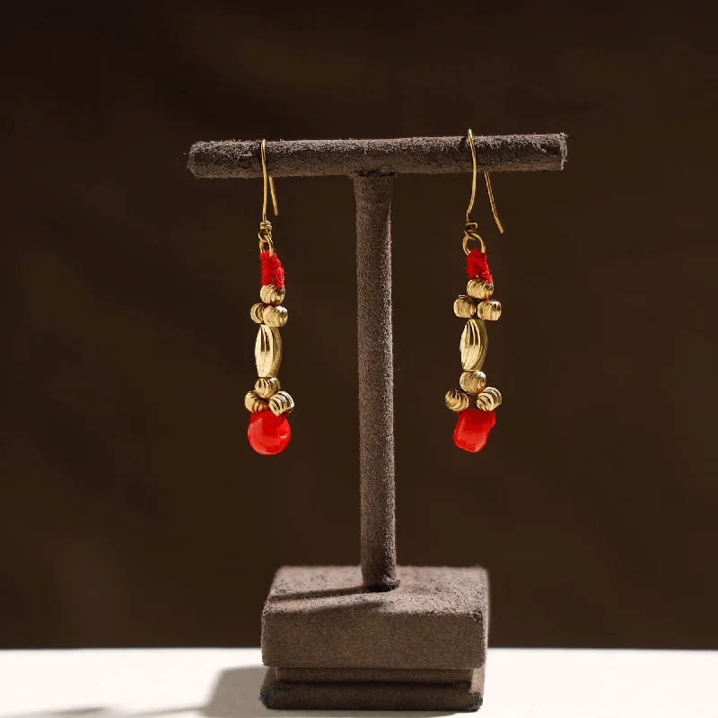 Clearance Sale On High-End Jewelry Collections Tribal Odisha Dokra Threadwork Earrings