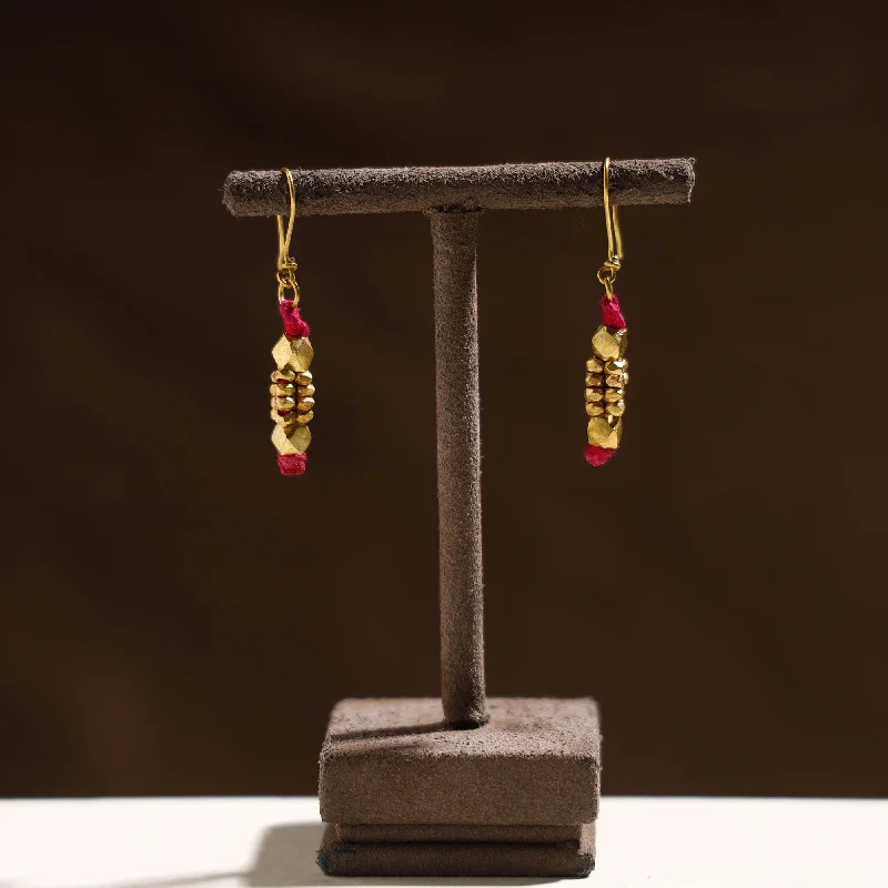 Tribal Odisha Dokra Threadwork Earrings