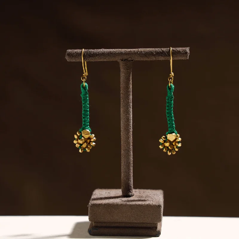 Tribal Odisha Dokra Threadwork Earrings