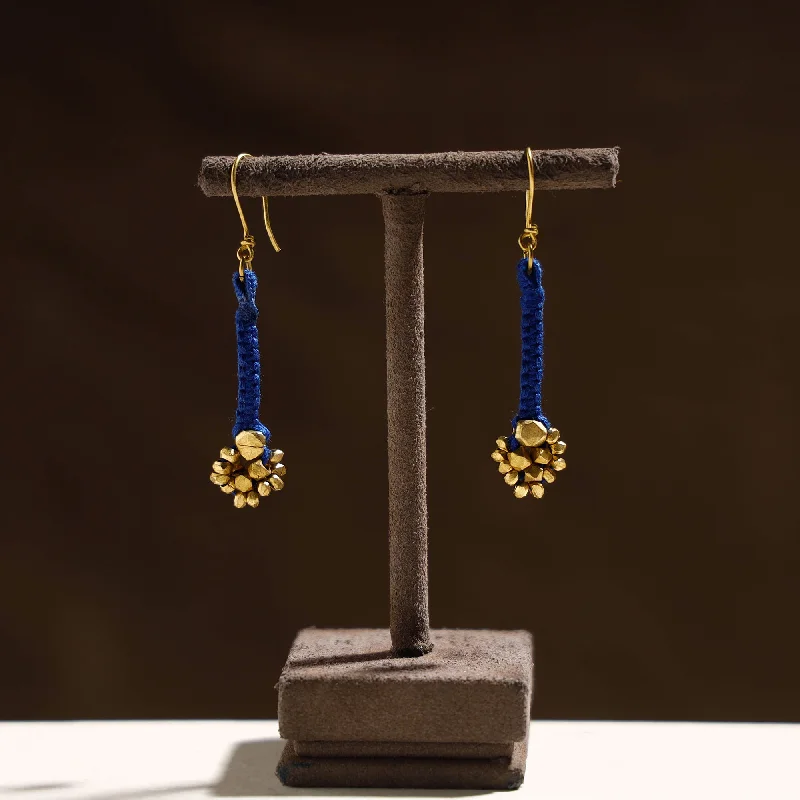 Tribal Odisha Dokra Threadwork Earrings