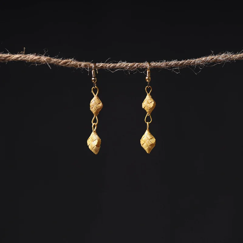 Handcrafted Bamboo Earrings by Daya Patki