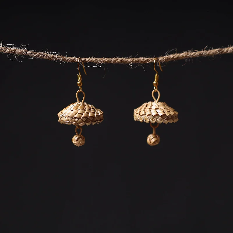 Handcrafted Bamboo Earrings by Daya Patki