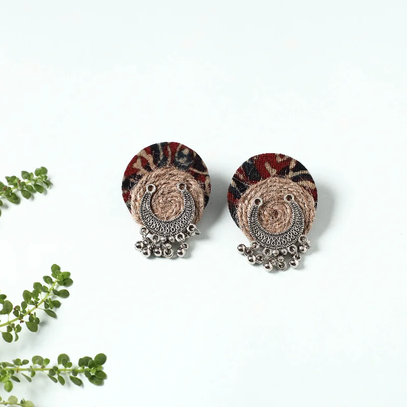 Handcrafted Fabart Earrings by Asalkaar