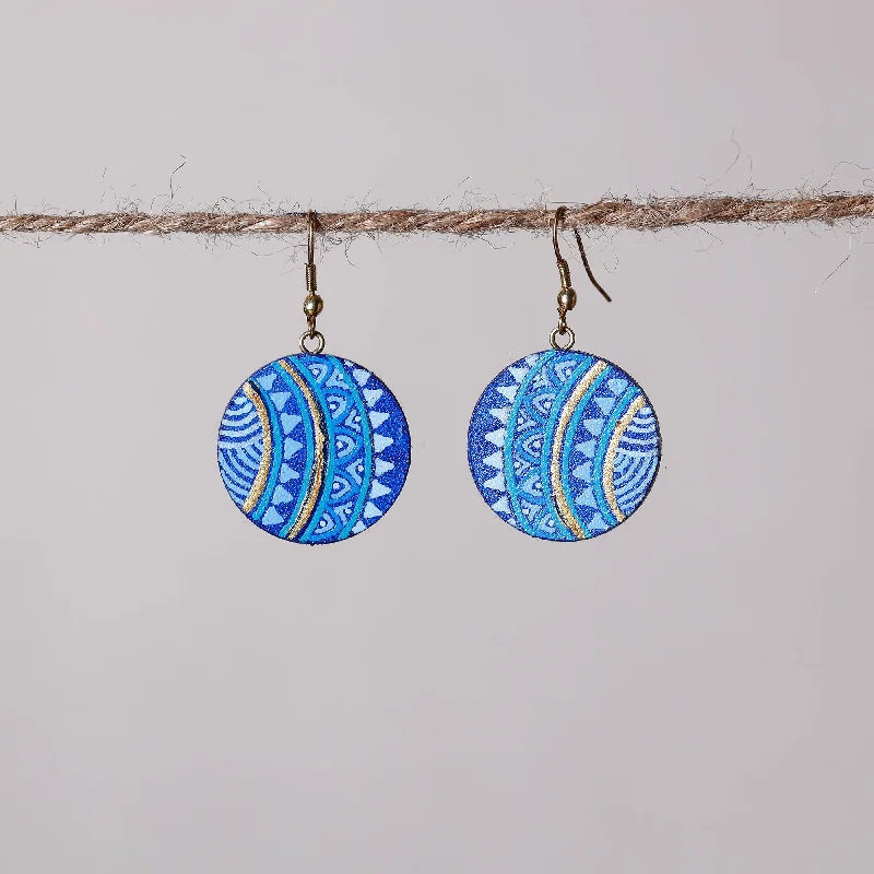 Big Savings On Your Favorite Jewelry Pieces Miniature Handpainted Wooden Earrings