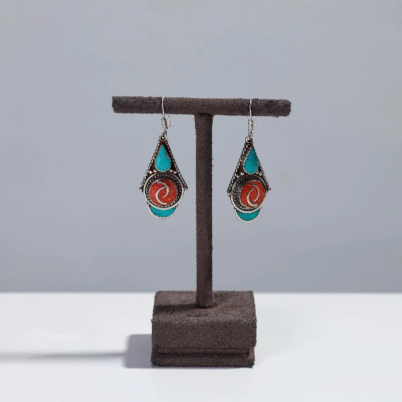 Ethnic Tribal Tibetan Earrings from Himalaya 38