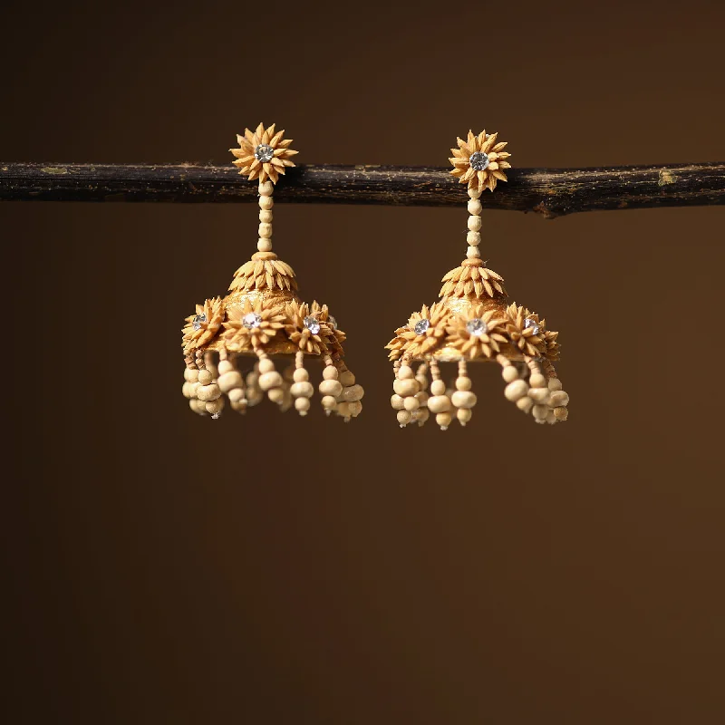 Timeless Jewelry At Special Discount Rates Handcrafted Rice Paddy Earrings by Putul Das Mitra
