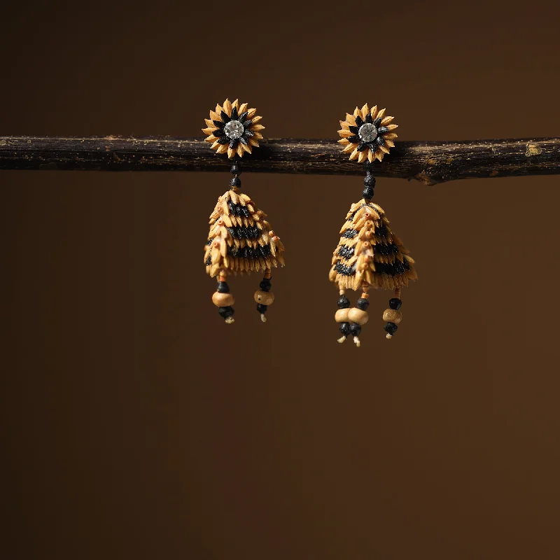 Luxury Jewelry At Unbeatable Discounts Handcrafted Rice Paddy Earrings by Putul Das Mitra