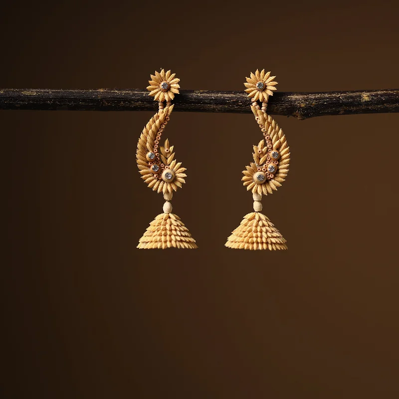Shop Stylish Jewelry Now And Save Big Handcrafted Rice Paddy Earrings by Putul Das Mitra