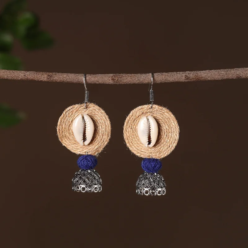 Limited Stock On Premium Jewelry At Low Prices Aditi German Silver Jute Jhumki Earrings