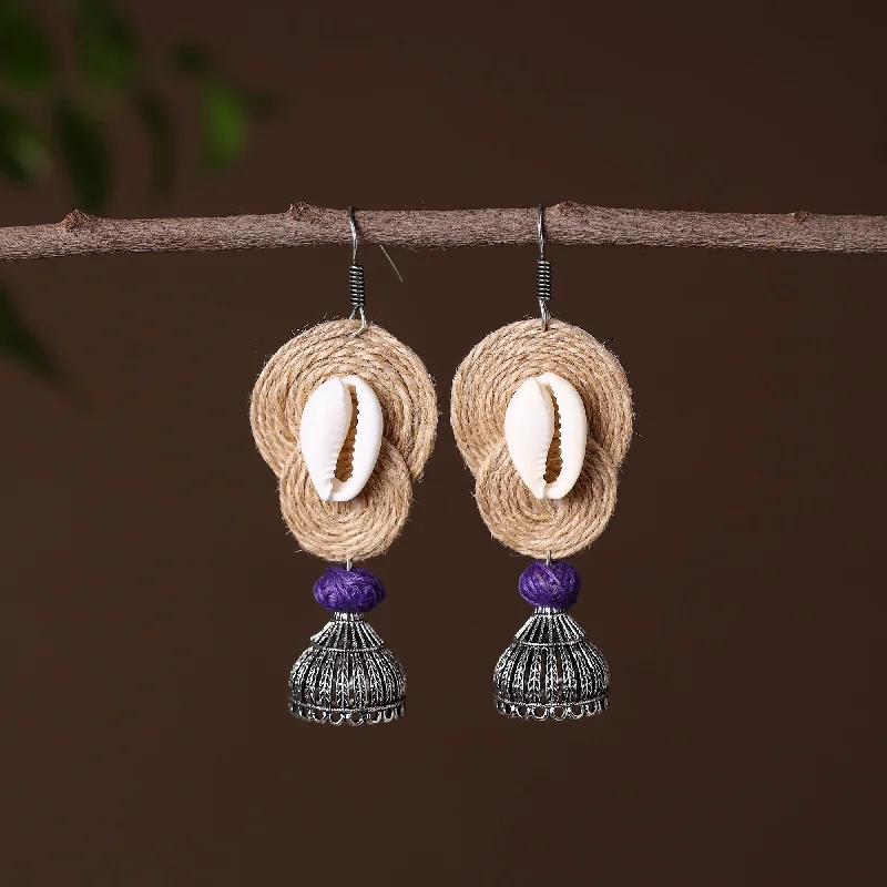 Buy More, Save More On Stunning Jewelry Pieces Aliya German Silver Jute Jhumki Earrings