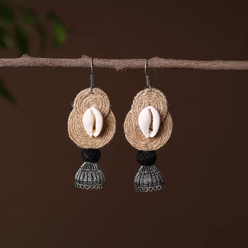 Unmissable Deals On Handmade Jewelry Collections Fiza German Silver Jute Jhumki Earrings Unmissable Deals On Handmade Jewelry Collections Fiza German Silver Jute Jhumki Earrings