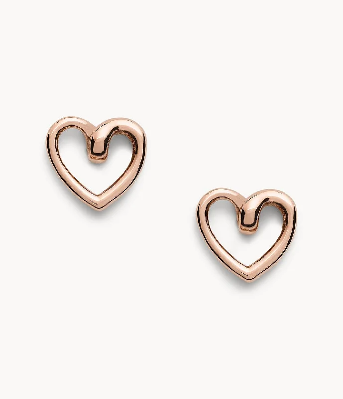 Flash Jewelry Sale – Get Stunning Pieces At Low Prices Fossil Women's Rose Gold-Tone Stud Earring