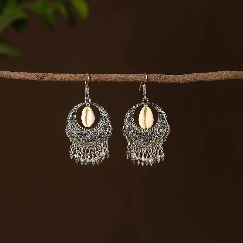 Bohemian-Inspired Jewelry For Free-Spirited Fashion Mayra German Silver Earrings
