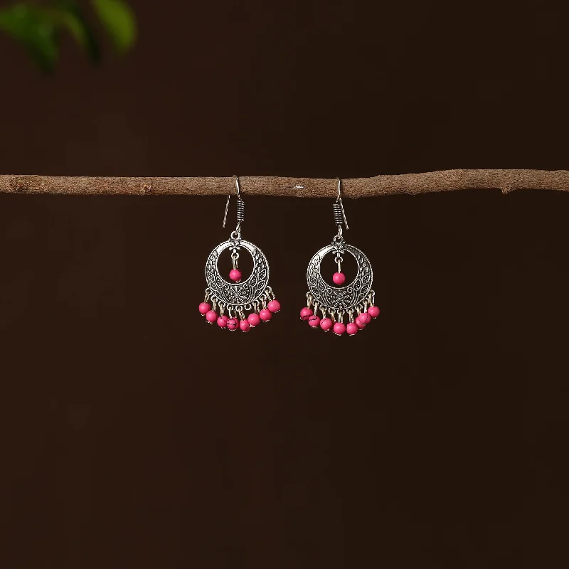 High-Quality Gemstone Jewelry For Special Occasions Meera German Silver Earrings