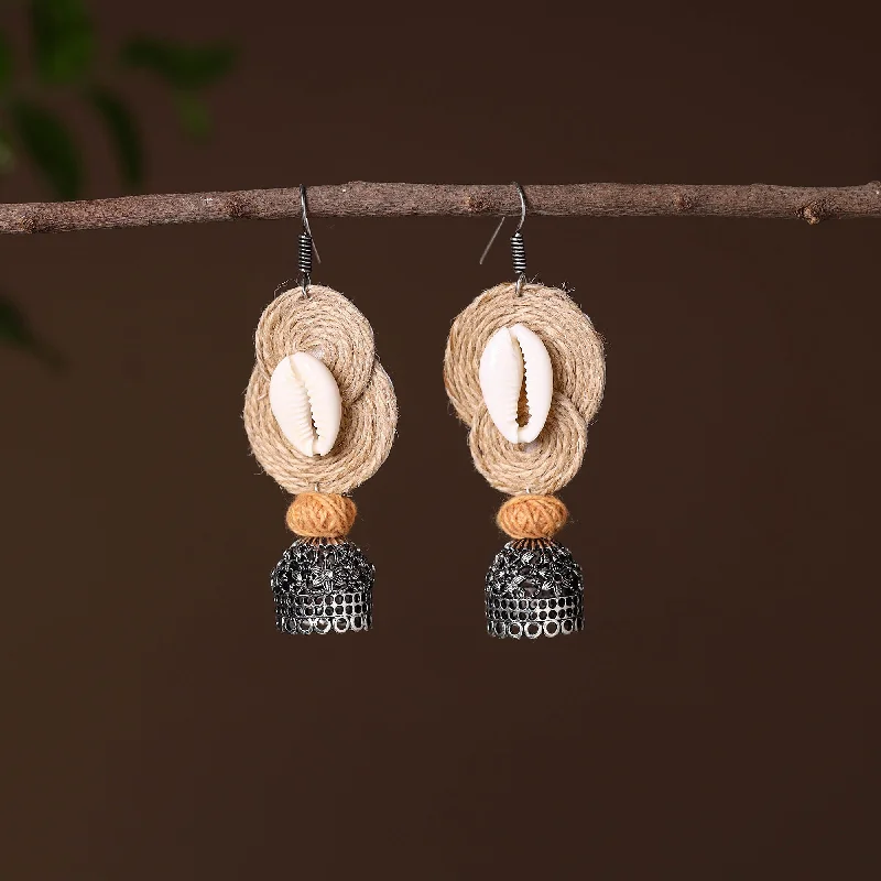 Unlock Unbeatable Jewelry Deals Before They’Re Gone Nikhat German Silver Jute Jhumki Earrings