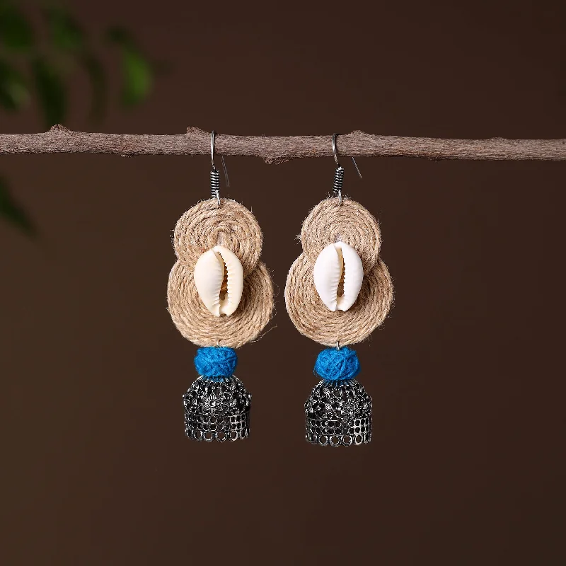 Premium Jewelry, Premium Discounts – Act Fast Ronak German Silver Jute Jhumki Earrings