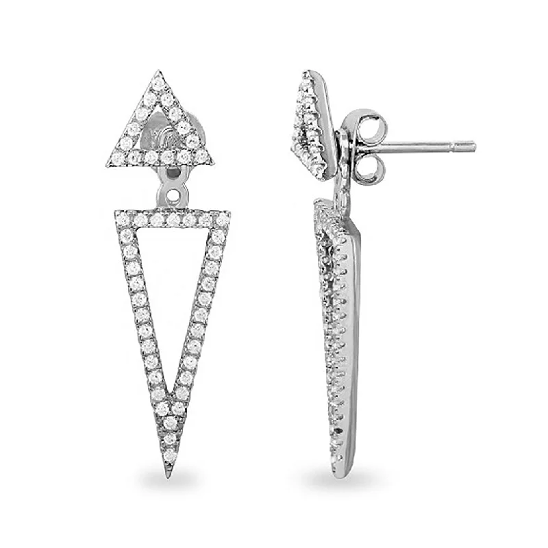 Exclusive Jewelry Discounts – Shop Now For Savings Adornia Crystal Triangle Jackets silver