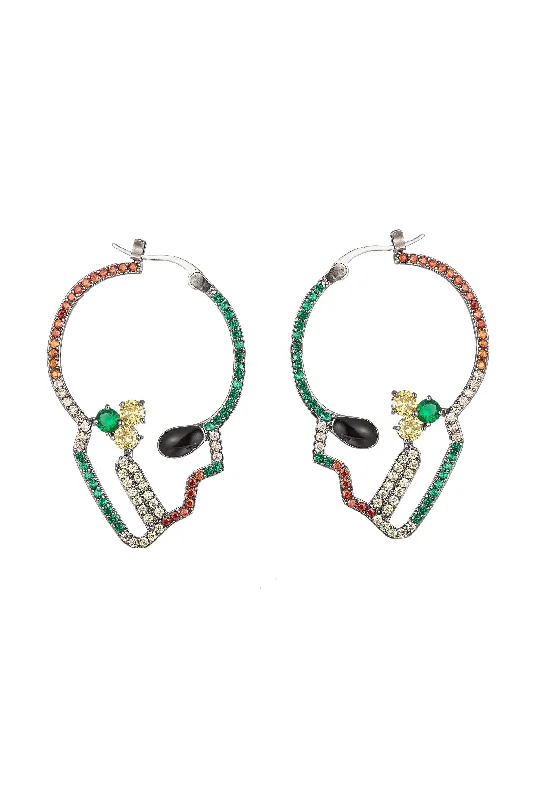 Glamorous Jewelry, Glamorous Deals – Shop Now Skull Head Earrings