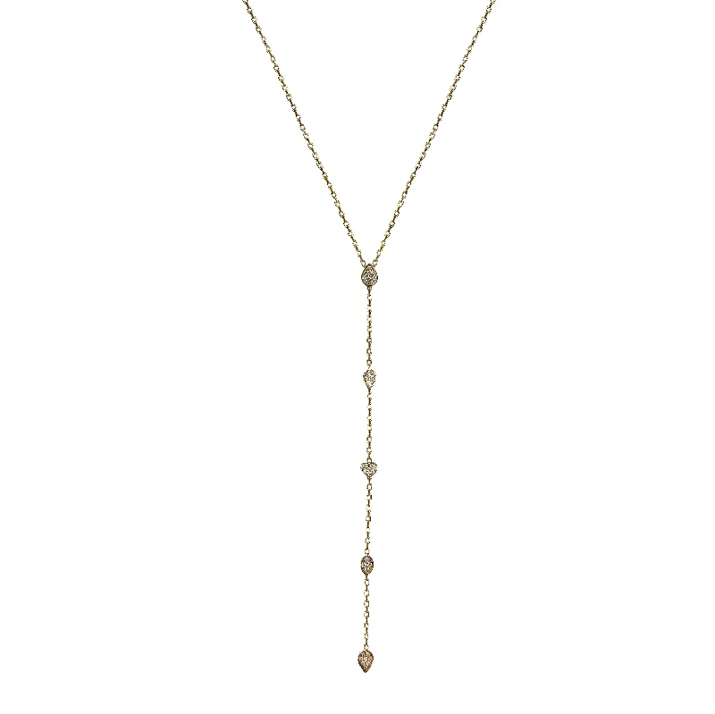 Seasonal Jewelry Clearance – Best Styles At The Lowest Prices 14k Gold Lariat Necklace Seasonal Jewelry Clearance – Best Styles At The Lowest Prices 14k Gold Lariat Necklace