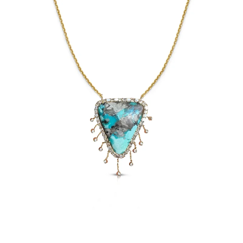 Unlock Unbeatable Jewelry Deals Before They’Re Gone 14k Turquoise Diamond Dangle Shield Necklace Unlock Unbeatable Jewelry Deals Before They’Re Gone 14k Turquoise Diamond Dangle Shield Necklace
