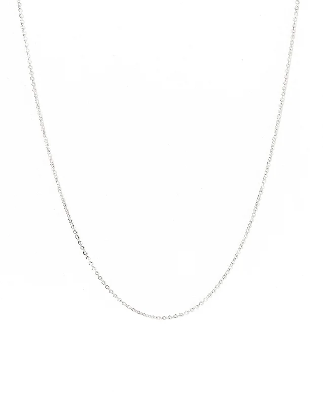 Buy More, Save More – Special Jewelry Discounts 14K White Gold One Love Chain