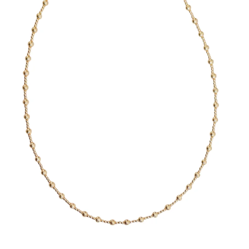 Jewelry Deals That Outshine The Rest "ANGELINA" 14K Gold Filled Ball Beaded Choker/Necklace Jewelry Deals That Outshine The Rest "ANGELINA" 14K Gold Filled Ball Beaded Choker/Necklace