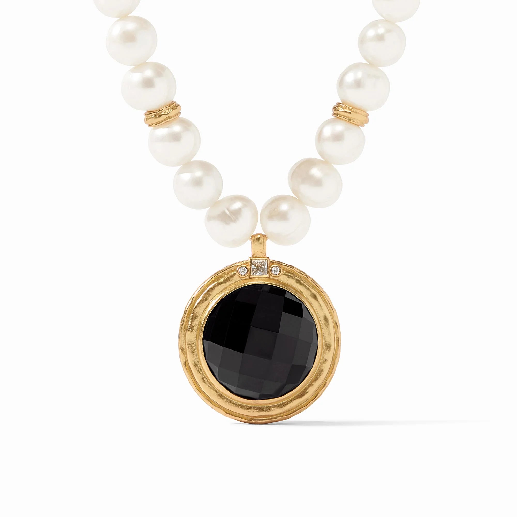 Huge Markdowns On Premium Jewelry Styles ASTOR STATEMENT NECKLACE - OBSIDIAN