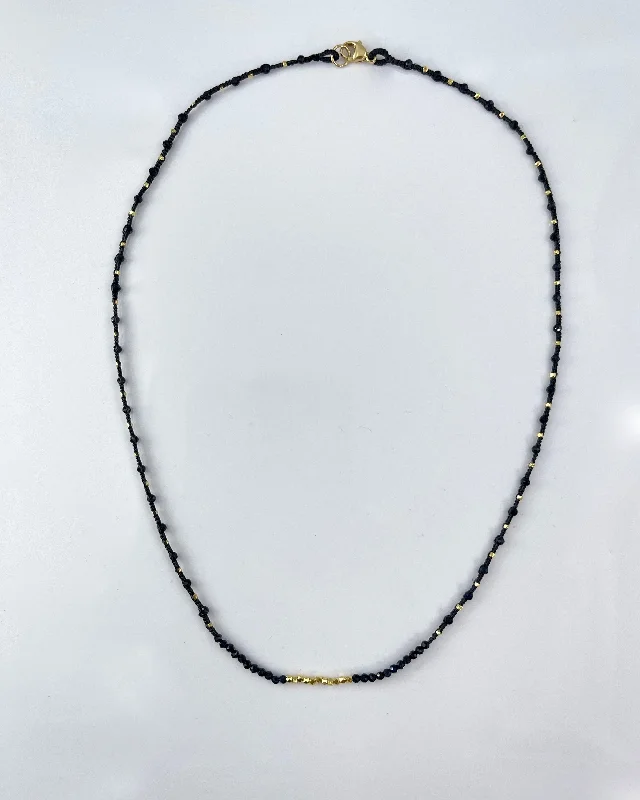 Fashion-Forward Jewelry At Exclusive Discounts Danielle Welmond Blue Sapphire and 14K Vermeil Beads Necklace
