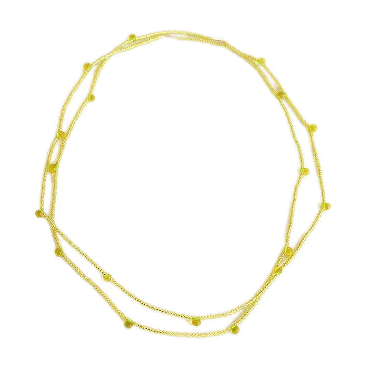 Trendy And Classic Jewelry Now At Reduced Prices Candy Chokers / Set of 2 / LIme