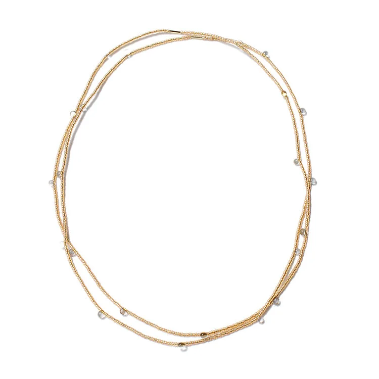 Affordable Gold-Plated Jewelry For Modern Fashion Candy Chokers / Set of 2 / Gold