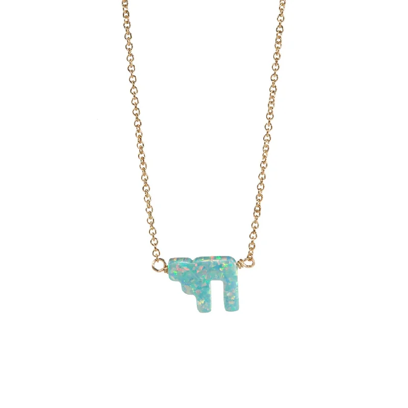 Shop Dazzling Jewelry At The Best Prices bara boheme | "CHAI" Opal Necklace