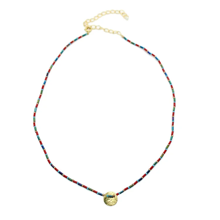 Flash Sale On Exquisite Jewelry – Don't Miss Out Charm Necklace / Navy, Red
