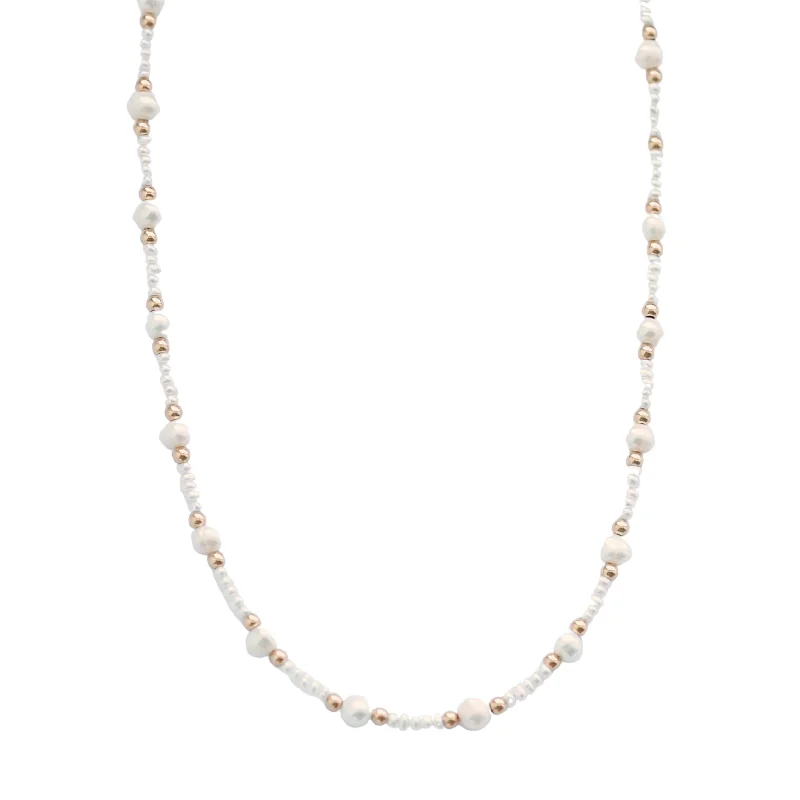Upgrade Your Collection With Our Limited-Time Jewelry Sale "CLAIRE" 14KG Filled w/ FWP ball beaded Choker/Necklace Upgrade Your Collection With Our Limited-Time Jewelry Sale "CLAIRE" 14KG Filled w/ FWP ball beaded Choker/Necklace