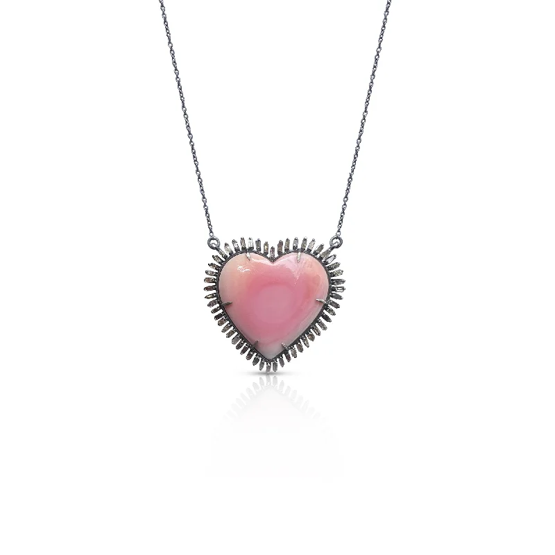 Your Perfect Accessory At The Perfect Price Conch Baguette Heart Necklace