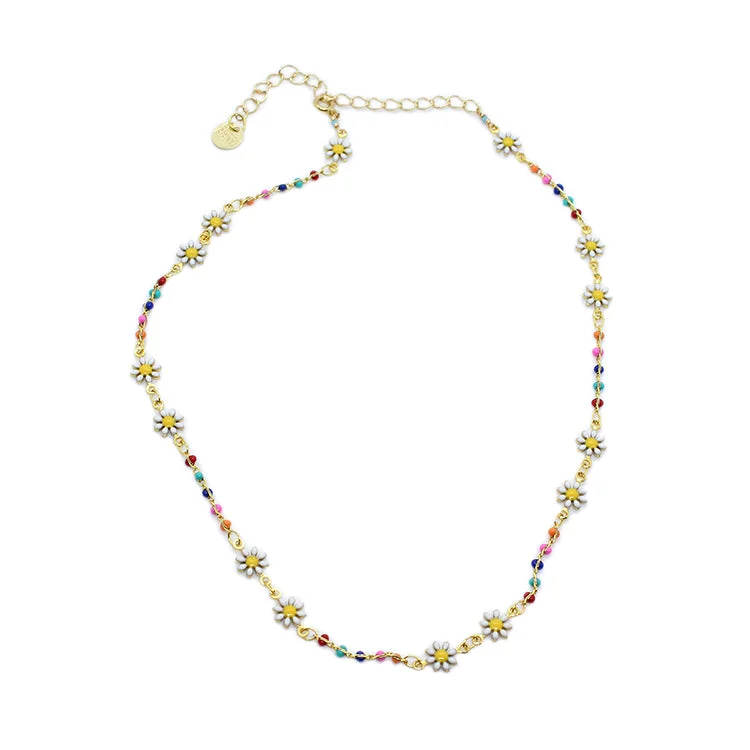 Limited-Stock Jewelry Clearance – Grab Your Favorites Now Daisy Choker