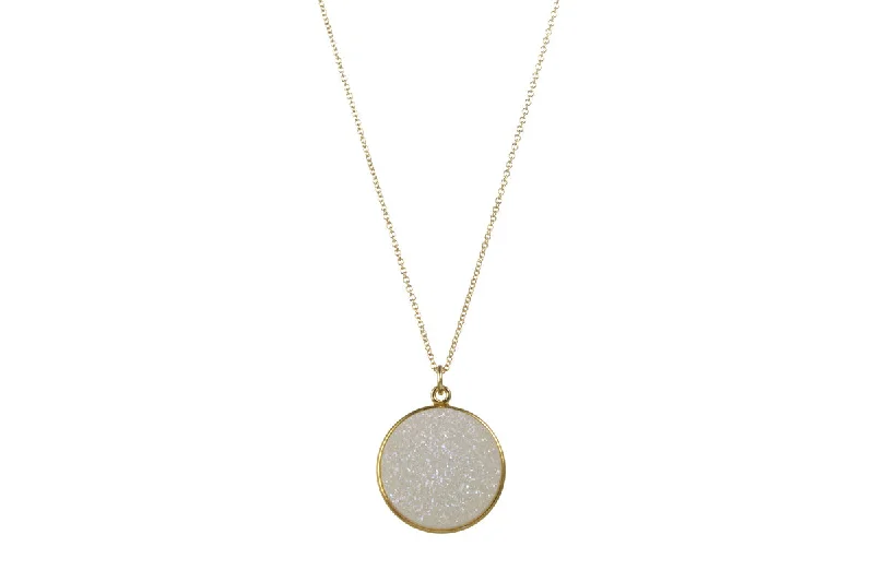 Jewelry Clearance Event – Last Chance For Stunning Deals DRUZY ROUND SPS NECKLACE - LARGE Jewelry Clearance Event – Last Chance For Stunning Deals DRUZY ROUND SPS NECKLACE - LARGE