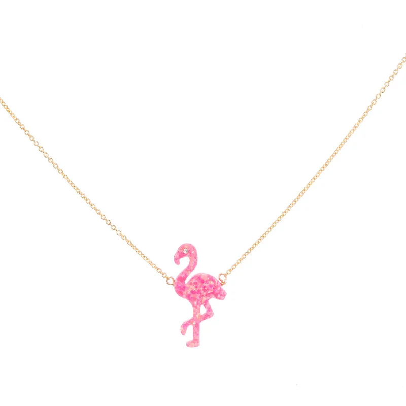 Accessorize For Less – Luxury Jewelry At Affordable Prices bara boheme | "FLAMINGO" Opal Necklace