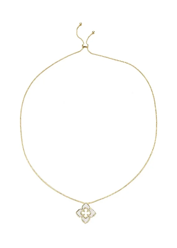 Final Call – Shop Exquisite Jewelry Before It's Gone FLORET STATION NECKLACE - PEARL