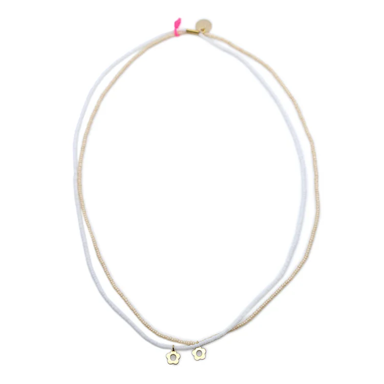 Shop Fine Jewelry With Exclusive Savings Garden Chokers / Set 2 - White