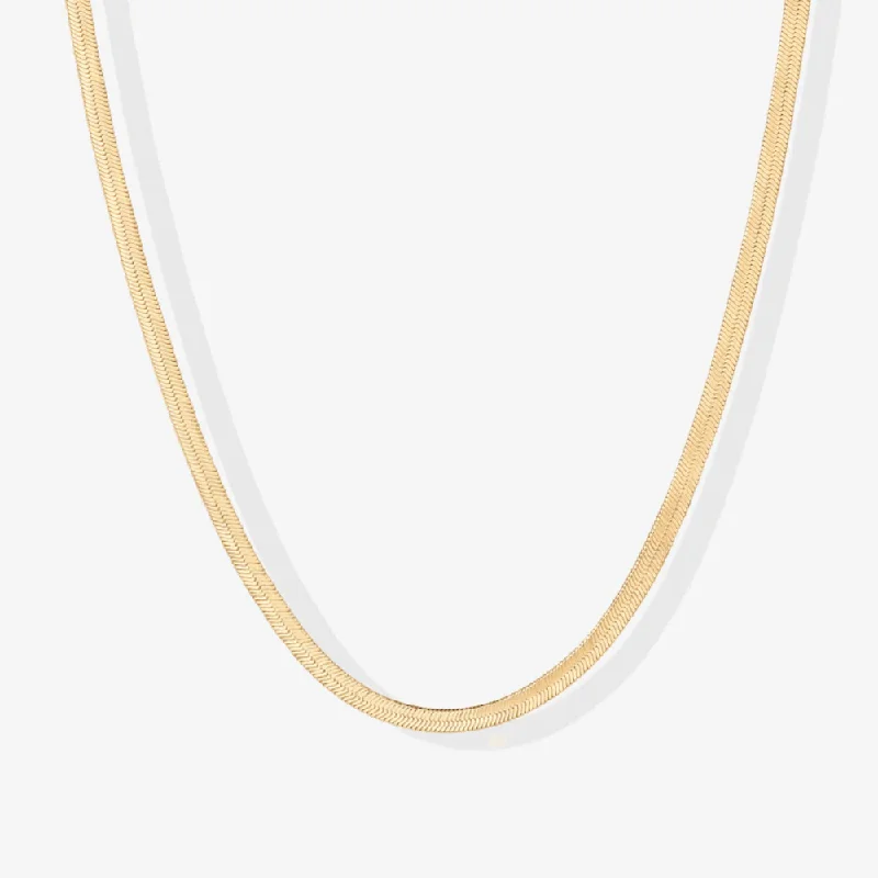Jewelry Clearance Event – Stock Up Before It's Over Gold Snake Chain Necklace – Sleek and Timeless Elegance