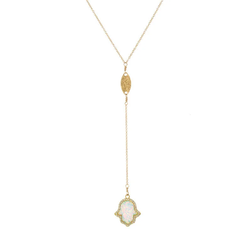 Trending Jewelry Now At Unbeatable Prices HAND CZ BEZEL LARIAT