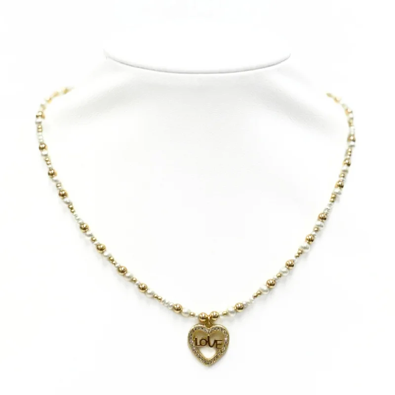 Luxury Jewelry At Budget-Friendly Prices – Grab Yours Now "KENDALL" Gold Filled and FWP Ball Beaded Choker Luxury Jewelry At Budget-Friendly Prices – Grab Yours Now "KENDALL" Gold Filled and FWP Ball Beaded Choker