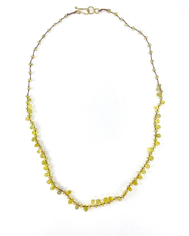 Timeless Elegance At Unbelievable Discounts Lena Skadegard Yellow Sapphire Necklace Timeless Elegance At Unbelievable Discounts Lena Skadegard Yellow Sapphire Necklace