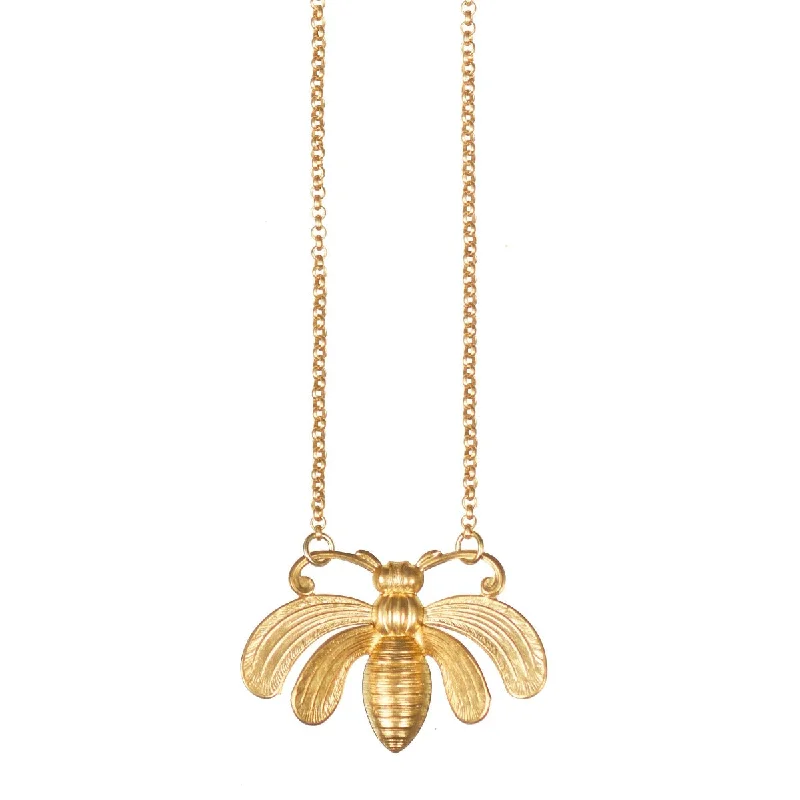 Sparkle On A Budget – Fine Jewelry For Less Minoa Bee Necklace