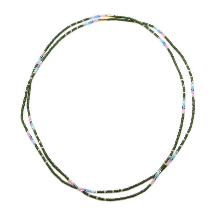 Get Your Favorite Jewelry At The Best Price Omni Chokers - Set 2 - Olive