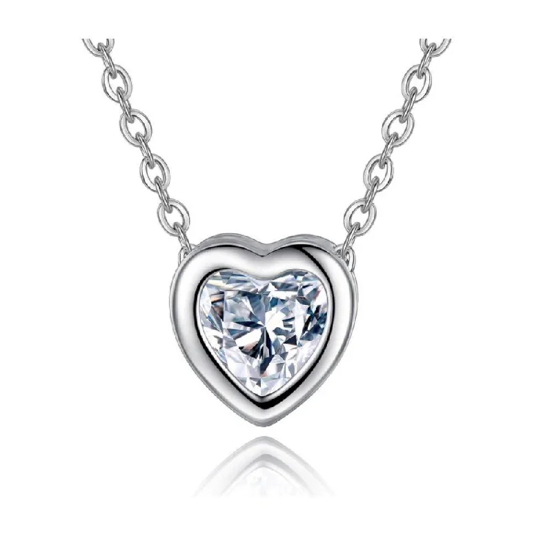 Exclusive Gemstone Jewelry Markdowns – Shop Now Heart Necklace 18k Gold Cubic Zirconia Crystal Exclusive Gemstone Jewelry Markdowns – Shop Now Heart Necklace 18k Gold Cubic Zirconia Crystal