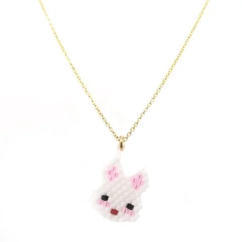 Buy More, Save More On Stunning Jewelry Designs Seed Bead Rabbit Necklace