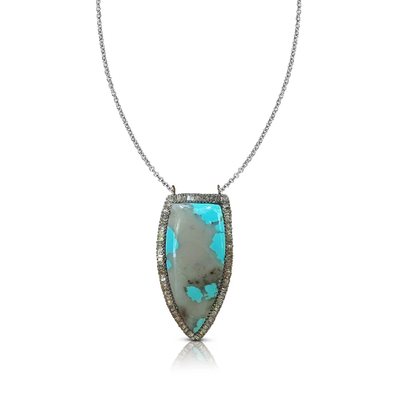 Jewelry Flash Sale – Stylish Designs At Unbeatable Rates Silver Turquoise Shield Necklace 1 Jewelry Flash Sale – Stylish Designs At Unbeatable Rates Silver Turquoise Shield Necklace 1