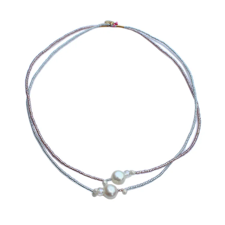 Trending Jewelry Styles Now At Limited-Time Discounts Silvie Chokers set of 2 / Heather