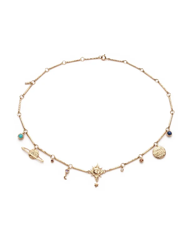 Make Every Moment Shine – Jewelry Discounts Available Solar System Necklace